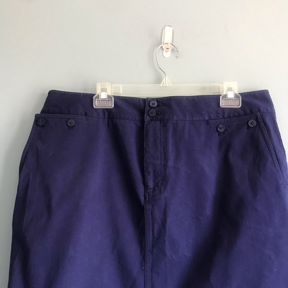 Lauren Ralph Lauren Nautical Skirt. Size 14 - Picture 2 of 4